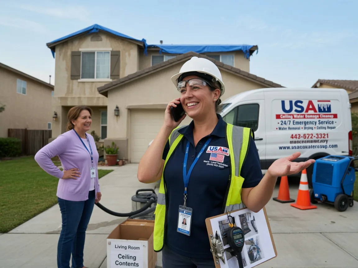 Ceiling Water Damage Restoration Cushing, TX FAQs